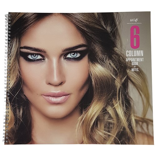 Appointment Book - 6 Column And Notes